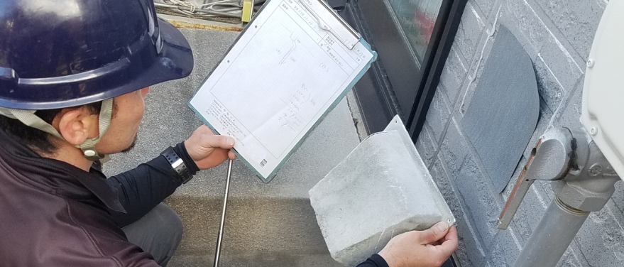 協会の災害調査専門スタッフが対応